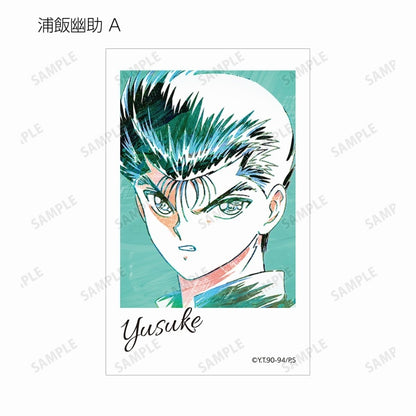 幽☆遊☆白書　トレーディング Ani-Art 第2弾&第3弾 インスタントカメラ風イラストカード　全18種BOX