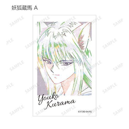 幽☆遊☆白書　トレーディング Ani-Art 第2弾&第3弾 インスタントカメラ風イラストカード　全18種BOX