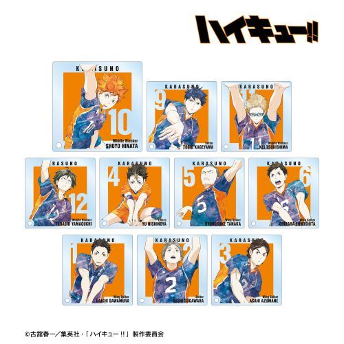 ハイキュー!! トレーディング Ani-Art 第3弾 アクリルスタンドパネル 全10種BOX