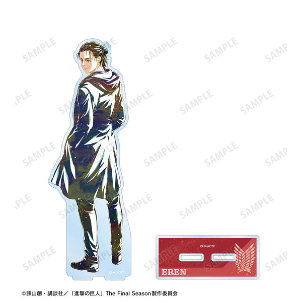 『進撃の巨人』　エレン Ani-Art 第4弾 BIGアクリルスタンド