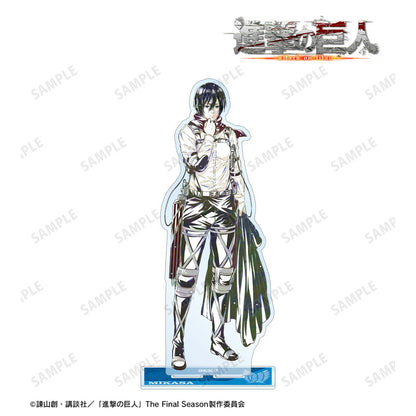 『進撃の巨人』　ミカサ Ani-Art 第4弾 BIGアクリルスタンド