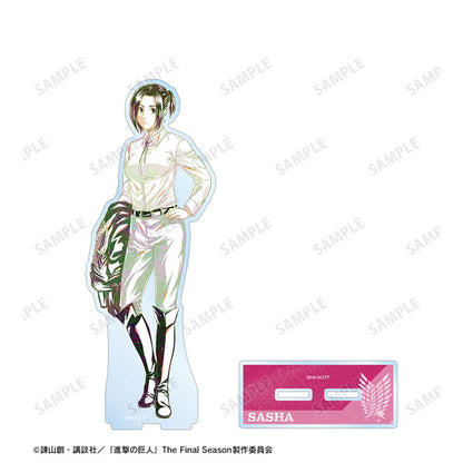 『進撃の巨人』　サシャ Ani-Art 第4弾 BIGアクリルスタンド