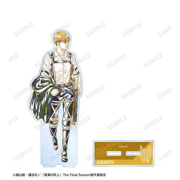 『進撃の巨人』　アルミン Ani-Art 第4弾 BIGアクリルスタンド