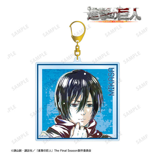 『進撃の巨人』　ミカサ Ani-Art 第4弾 BIGアクリルキーホルダー