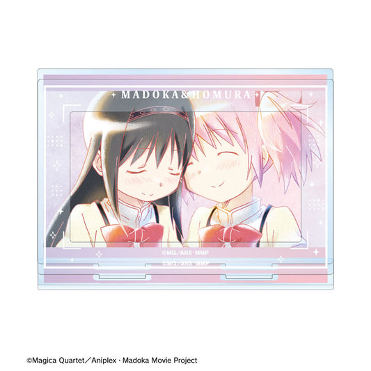 劇場版 魔法少女まどか☆マギカ　鹿目まどか＆暁美ほむら Ani-Art aqua label 第2弾 パーツ付きBIGアクリルスタンド