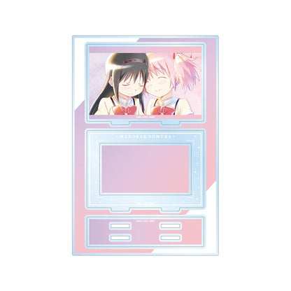 劇場版 魔法少女まどか☆マギカ　鹿目まどか＆暁美ほむら Ani-Art aqua label 第2弾 パーツ付きBIGアクリルスタンド