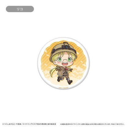 メイドインアビス 烈日の黄金郷 ラメ缶バッジ 全6種BOX