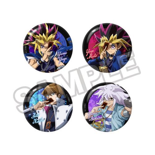 遊☆戯☆王 デュエルモンスターズ 捧げる一手 缶バッジ BOX　全4種BOX