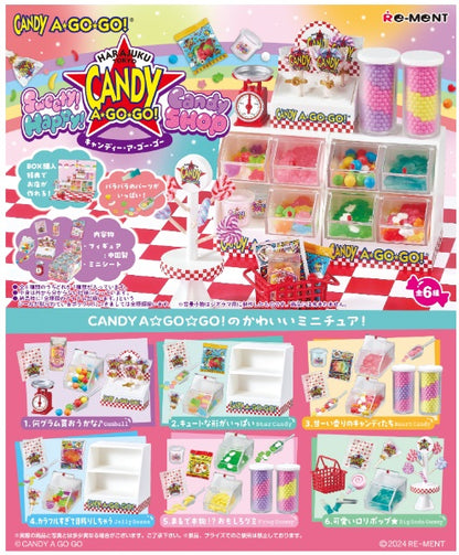 Sweety! Happy! Candy SHOP CANDY A☆GO☆GO!　全6種BOX