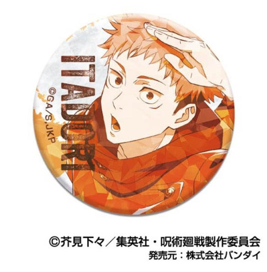 呪術廻戦 キラッとCANバッジ レタコレ01虎杖悠仁