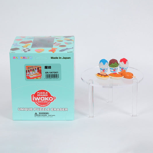 イワコー おもしろ消しゴム 屋台  1箱 （60個入り）