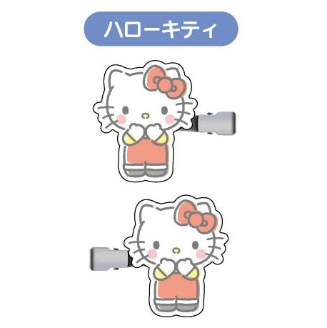 PEKO×サンリオキャラクターズ ヘアクリップ Vol.1 01 ハローキティ
