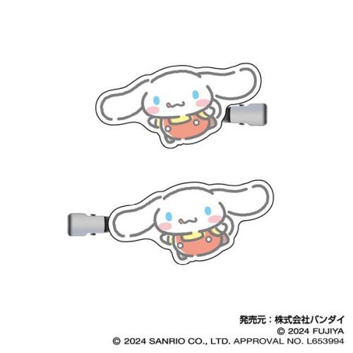 PEKO×サンリオキャラクターズ ヘアクリップ Vol.1 04 シナモロール