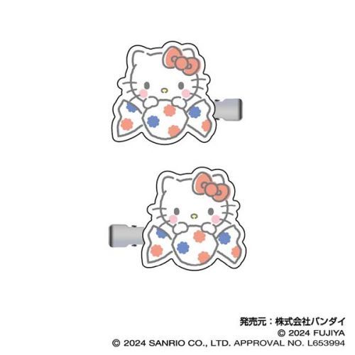 PEKO×サンリオキャラクターズ ヘアクリップ Vol.2 01 ハローキティ