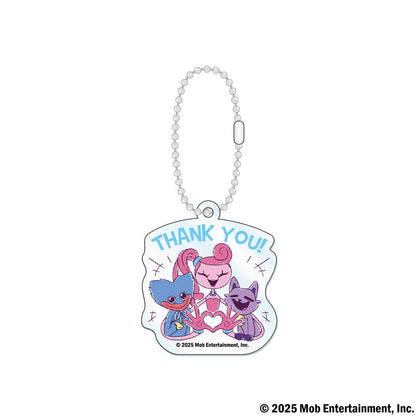 Poppy Playtime トレーディングアクリルキーホルダー vol.2(スタンプ柄)　全8種セット