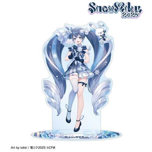 SNOW MIKU 2025　SNOW MIKU 2025 雪ミク Art by tokki 特大アクリルスタンド