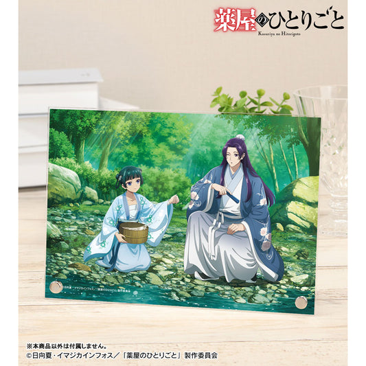 TVアニメ『薬屋のひとりごと』　描き下ろし 猫猫＆壬氏 水遊びver. A5アクリルパネル