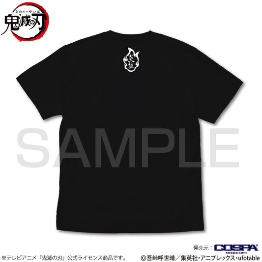 鬼滅の刃 心を燃やせ Tシャツ/BLACK-M