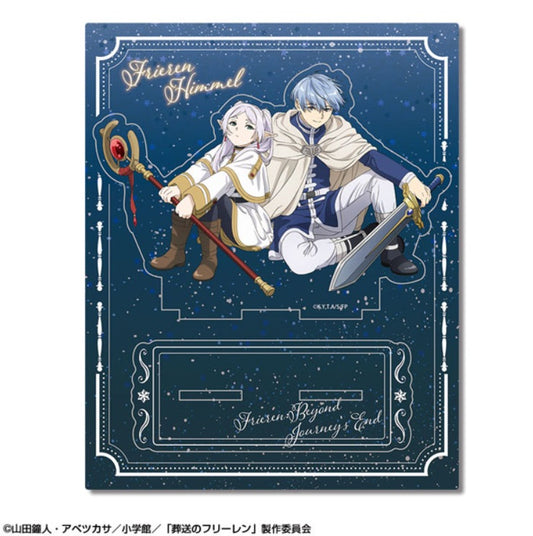 「葬送のフリーレン」 木製スタンド Ver.2 デザイン09(フリーレン＆ヒンメル)