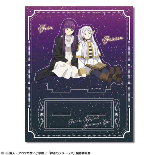 「葬送のフリーレン」 木製スタンド Ver.2 デザイン08(フリーレン＆フェルン)
