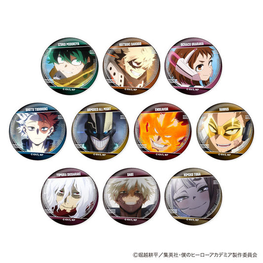 僕のヒーローアカデミア ウォールテクスチャ缶バッジコレクション Vol.2　10個入りBOX