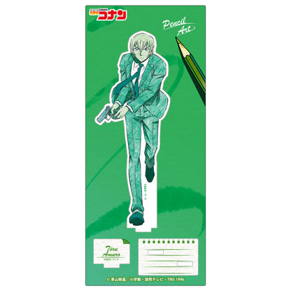 名探偵コナン　ペンシルアート　アクリルスタンドコレクションVol.6　安室透