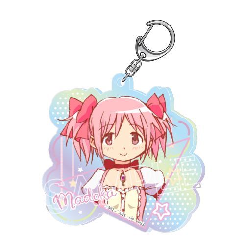 「魔法少女まどか☆マギカ」 シャインシリーズ オーロラアクリルキーホルダー 鹿目まどか