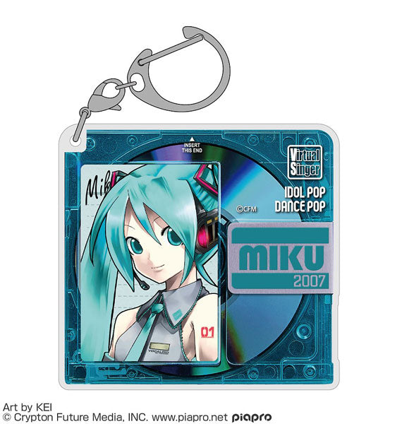 初音ミク　アクリルマルチキーホルダー