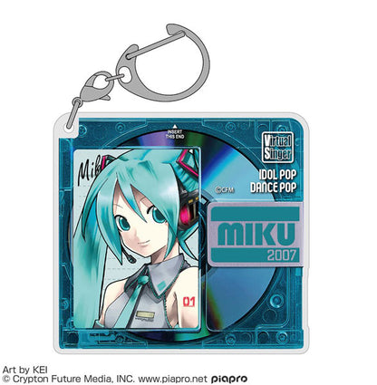 初音ミク　アクリルマルチキーホルダー