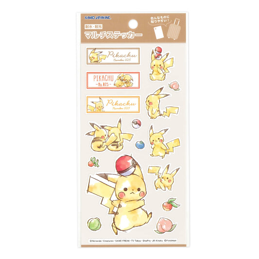ポケモンマルチステッカー ピカチュウ