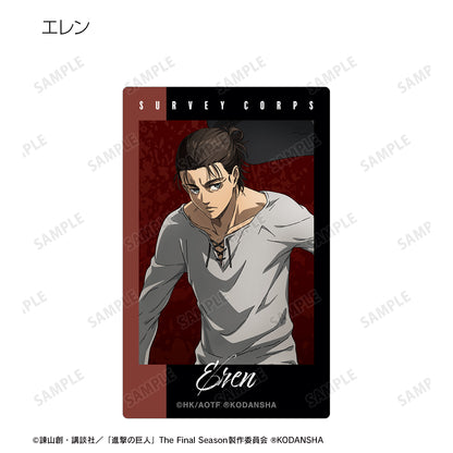 進撃の巨人 トレーディングカードステッカー vol.2　8個入りBOX