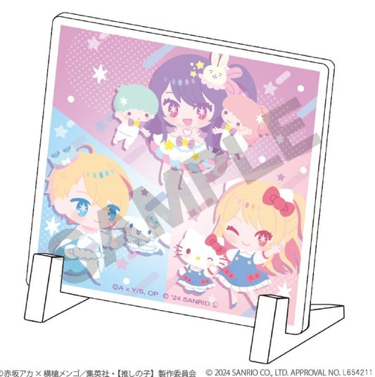 【推しの子】×サンリオキャラクターズ ミニアクリルパネル 【推しの子】×サンリオキャラクターズA
