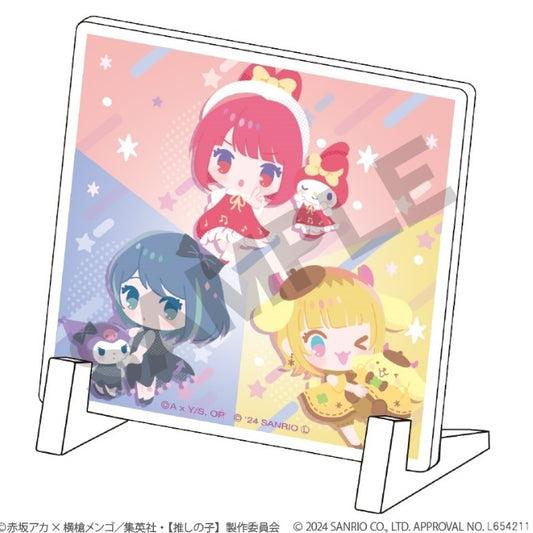 【推しの子】×サンリオキャラクターズ ミニアクリルパネル 【推しの子】×サンリオキャラクターズB
